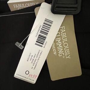 NWT Chico's Classic Black Women's Trousers, Size 0 (Small)